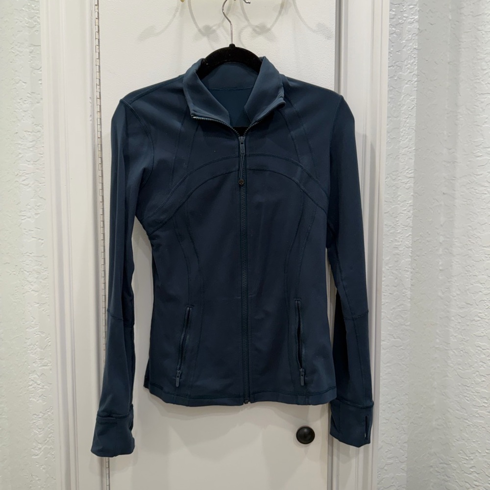 lululemon athletica dark teal define jacket